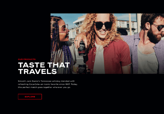 Lifestyle photography showcasing the product as a social companion that travels with you