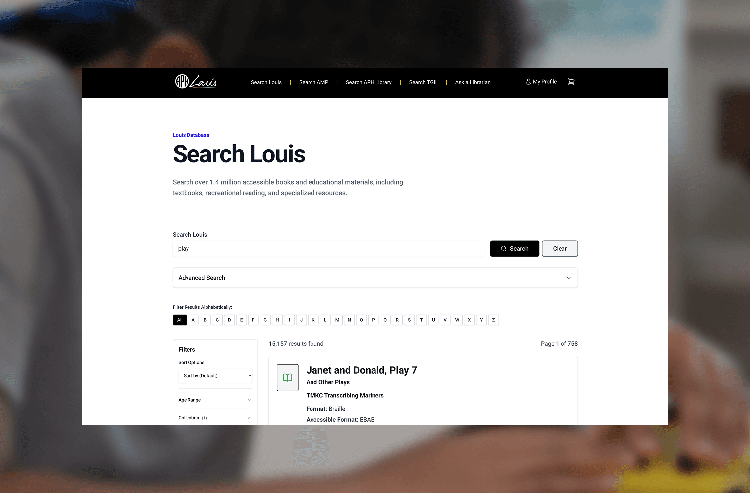 Louis Library, project image