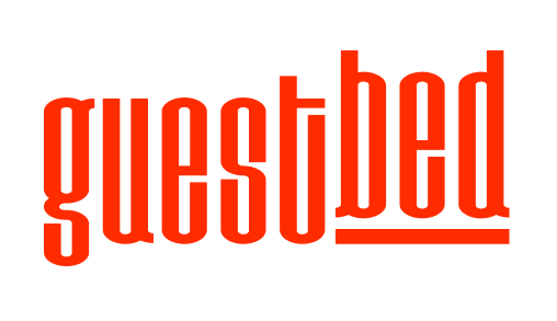GuestBed logo on transparent background