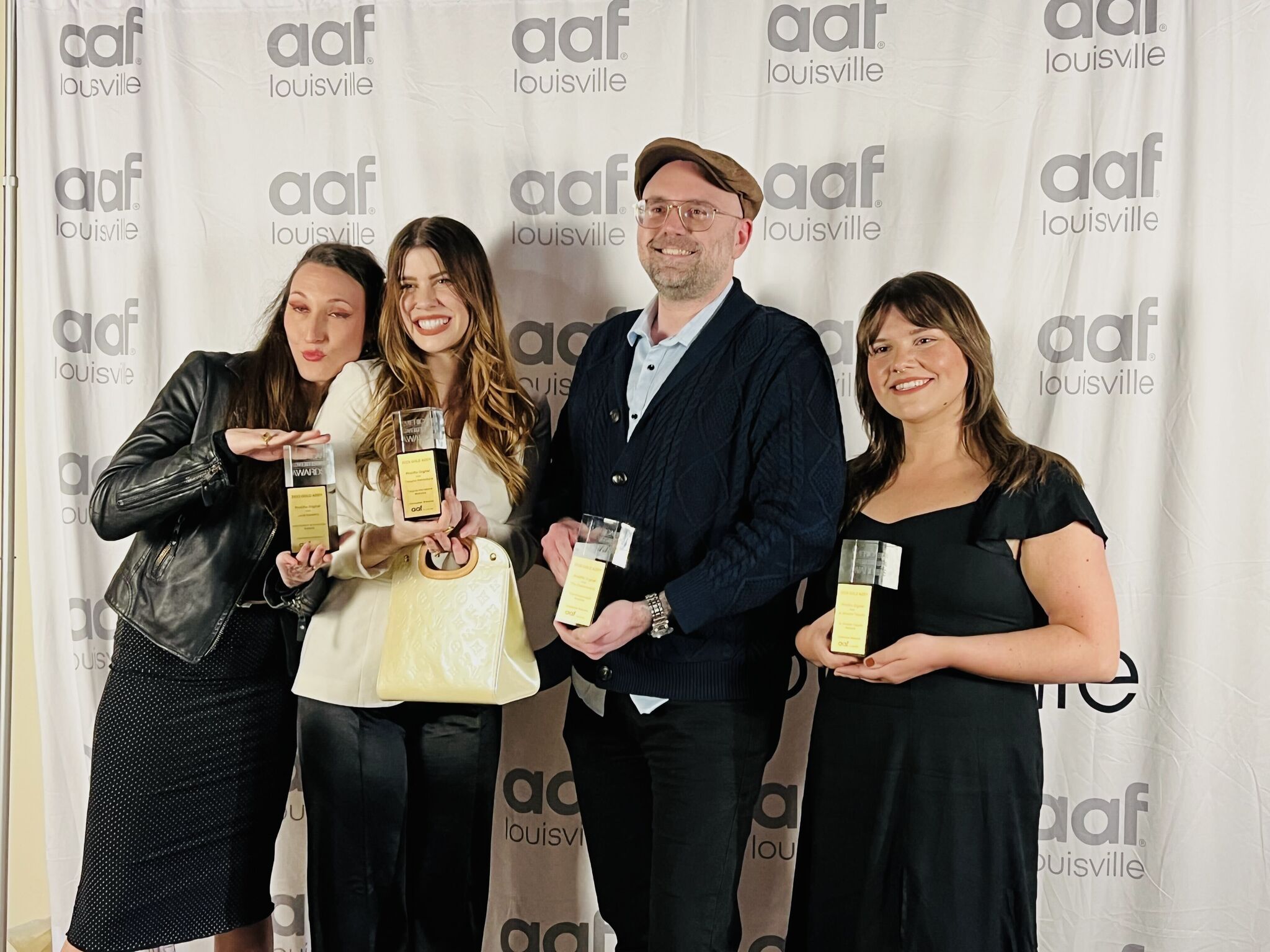 Prolific Digital team at the 2025 ADDY Awards with nine prestigious wins
